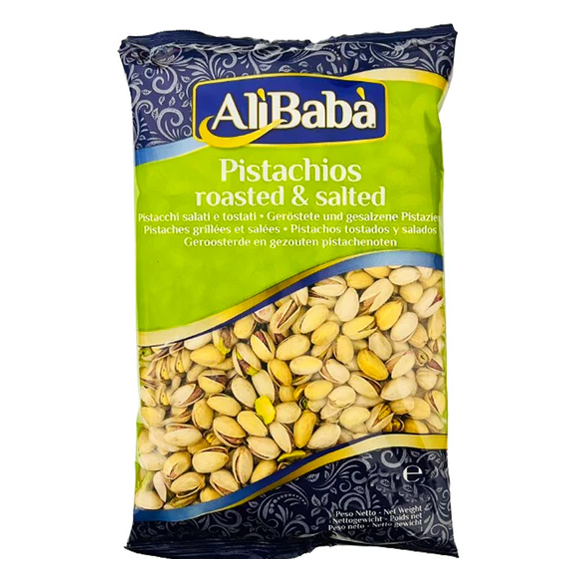 AliBaba Pistachio Roasted & Salted 100g- pesta vaja- Alibaba Pistazie geröstet und gesalzen
